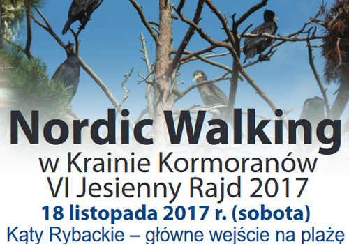 Rajd Nordic Walking w Krainie Kormoranów
