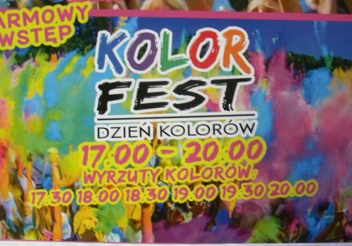Festiwal Baniek Mydlanych i Kolor Fest 31. lipca w Sztutowie