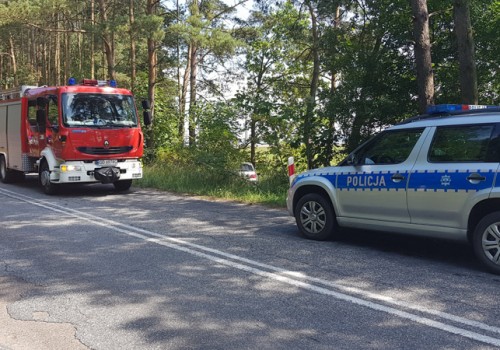 Jedna osoba ranna po wypadku w Skowronkach