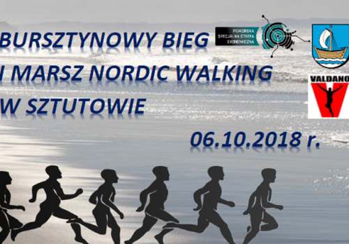 Bursztynowy Bieg i Marsz Nordic Walking w Sztutowie