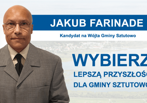 Jakub Farinade ogłosił program wyborczy na kadencję 2018 - 2023