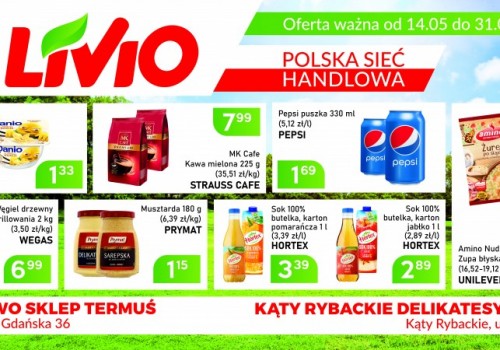Loteria z nagrodami w sklepach LIVIO w Sztutowie i Kątach Rybackich