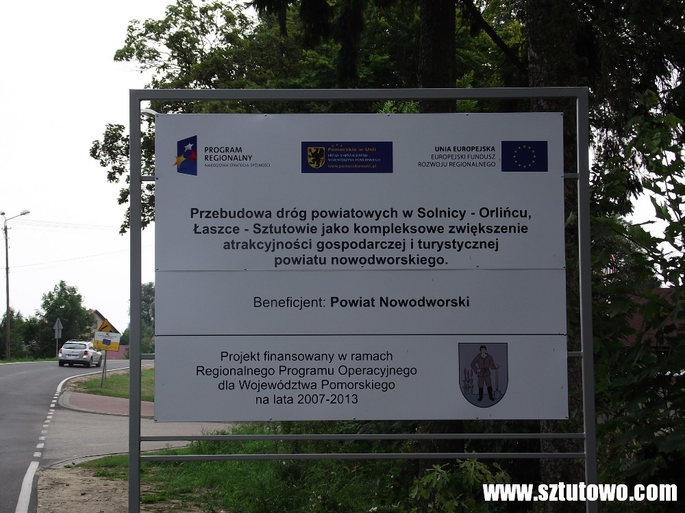 Remont drogi Sztutowo - Łaszka (inwestycja zakończona), fot. 5/27