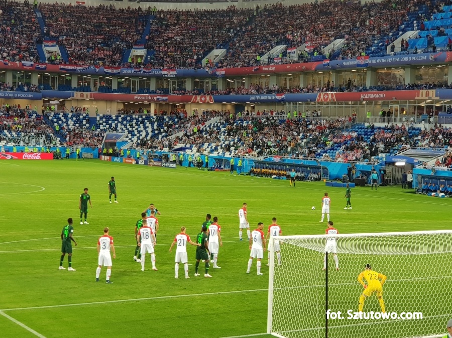 Mecz Chorwacja - Nigeria w Kaliningradzie, fot. 16/31