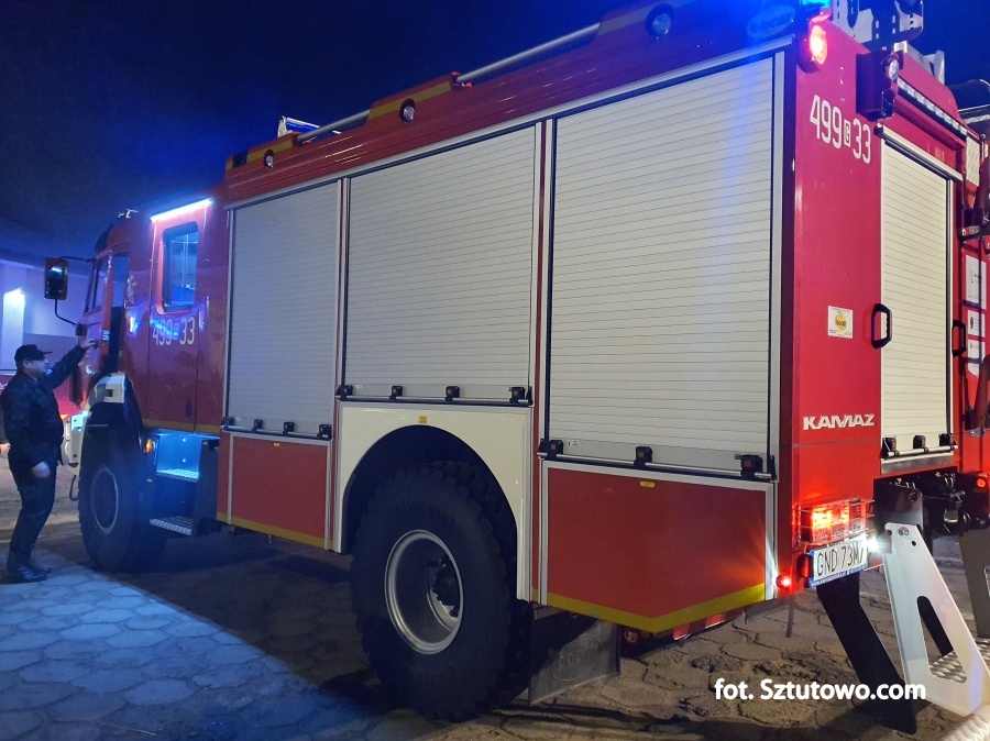 Nowy wóz strażacki dla OSP Sztutowo, fot. 27/42