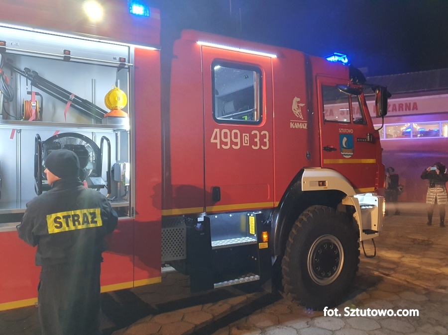 Nowy wóz strażacki dla OSP Sztutowo, fot. 28/42