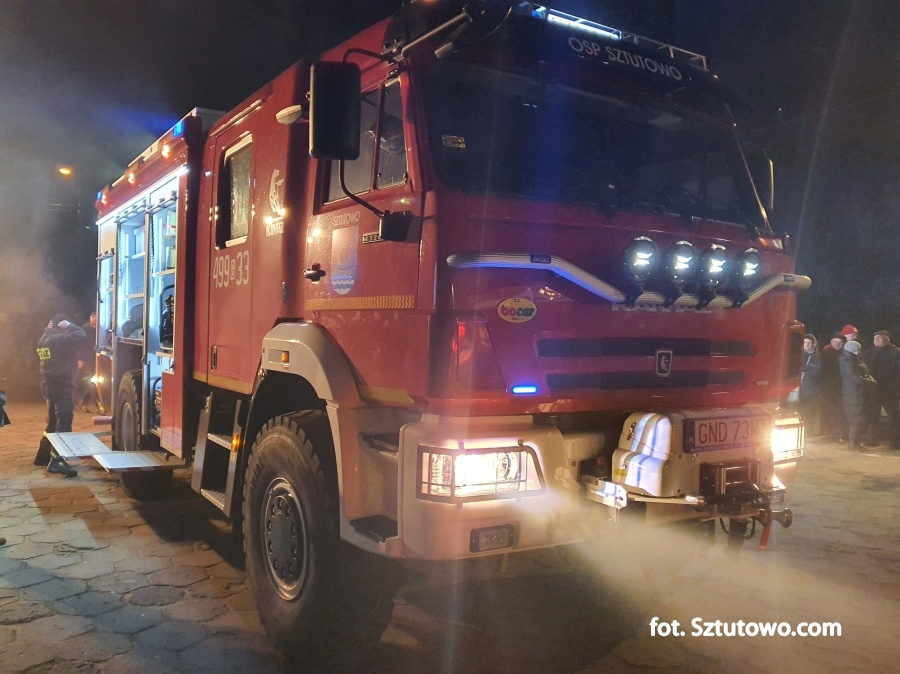 Nowy wóz strażacki dla OSP Sztutowo, fot. 30/42