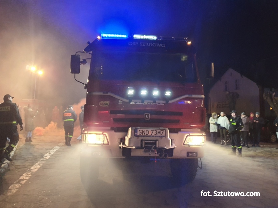 Nowy wóz strażacki dla OSP Sztutowo, fot. 31/42