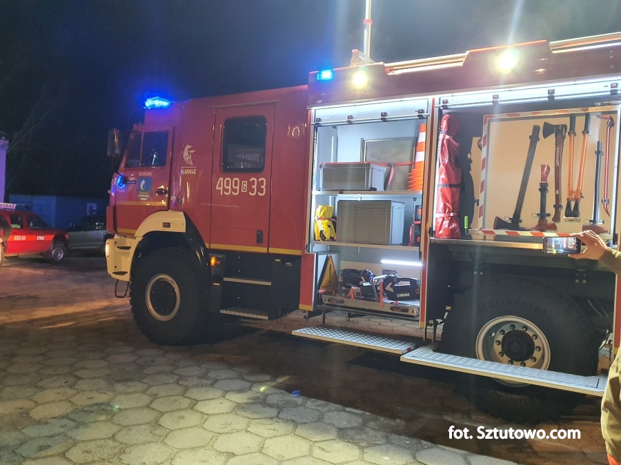 Nowy wóz strażacki dla OSP Sztutowo, fot. 37/42