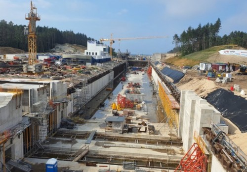 Nowe zdjęcia z budowy Przekopu Mierzei Wiślanej - LIPIEC 2021