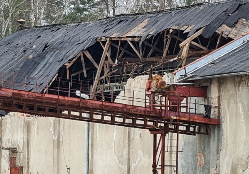 Katastrofa budowlana w Sztutowie. Zawaliła się zabytkowa hala