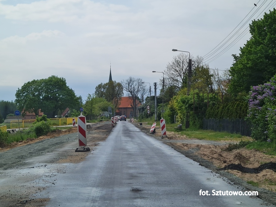Raport z remontu drogi wojewódzkiej 501 - Stegna, Sztutowo, Krynica Morska, fot. 87/92