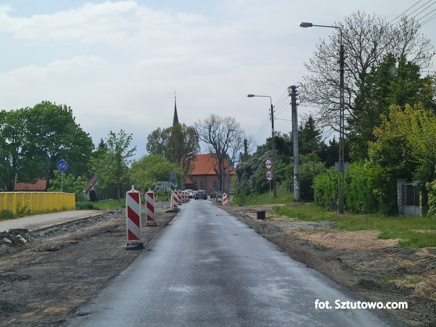 Raport z remontu drogi wojewódzkiej 501 - Stegna, Sztutowo, Krynica Morska, fot. 89/92